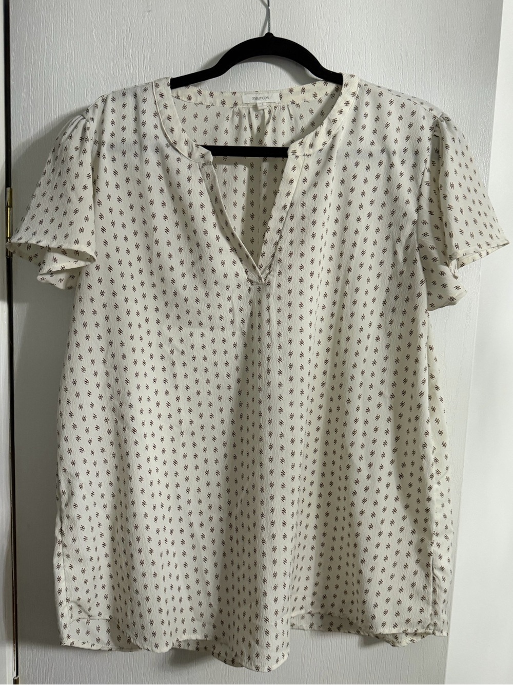 Maurice’s Flutter Sleeve Blouse